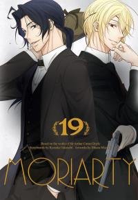 Moriarty. Tom 19. Autor: Hikaru Miyoshi, Ryousuke Takeuchi. Dobreksiazki.pl Okładka książki Moriarty. Tom 19