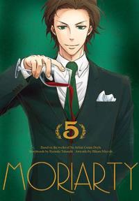 Moriarty. Tom 5. Autor: Ryosuke Takeuchi. Dobreksiazki.pl Okładka książki Moriarty. Tom 5