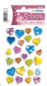 Opakowanie Naklejka Magic serca