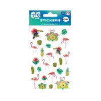 Naklejki Sticker BOO Flamingi. Wydawca: Sticker Boo. Dobreksiazki.pl Opakowanie Naklejki Sticker BOO Flamingi