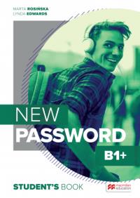 New Password B1+ SB + S's App MACMILLAN. Autor: Marta Rosińska, Edwards Lynda. Dobreksiazki.pl Okładka książki New Password B1+ SB + S's App MACMILLAN