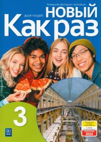 Okładka książki Nowyj Kak raz j. ros. podr. LO cz.3 2024