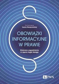 Okładka książki Obowiązki informacyjne w prawie.