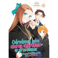 Odrodzona jako Czarny charakter w Grze Otome 9. Autor: Nami Hidaka, Satoru Yamaguchi. Dobreksiazki.pl Okładka książki Odrodzona jako Czarny charakter w Grze Otome 9