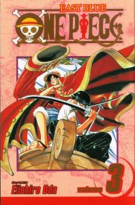 ONE PIECE, VOL. 03 PA. Autor: Eiichiro Oda. Dobreksiazki.pl Okładka książki ONE PIECE, VOL. 03 PA