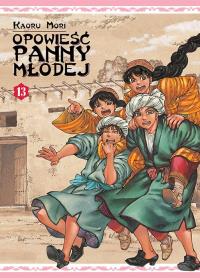 Opowieść Panny Młodej. Tom 13. Autor: Kaoru Mori. Dobreksiazki.pl Okładka książki Opowieść Panny Młodej. Tom 13