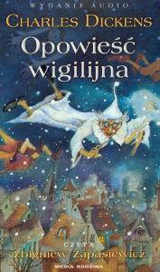 OPOWIESC WIGILIJNA AUDIOBOOK-MEDIA. Autor: Charles Dickens. Dobreksiazki.pl Okładka książki OPOWIESC WIGILIJNA AUDIOBOOK-MEDIA