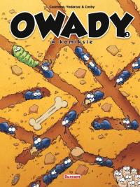 Owady w komiksie T.3. Autor: Christophe Cazenove, Francois Vodarzac. Dobreksiazki.pl Okładka książki Owady w komiksie T.3