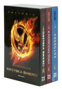 Pakiet Igrzyska śmierci. Autor: Suzanne Collins. Dobreksiazki.pl Okładka książki Pakiet Igrzyska śmierci