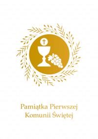 Pamiątka Pierwszej Komunii Świętej. Autor: Opracowanie zbiorowe. Dobreksiazki.pl Okładka książki Pamiątka Pierwszej Komunii Świętej