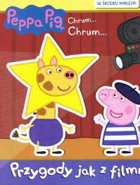 Peppa Pig. Chrum... Chrum... cz. 80 Przygody jak z filmu. Autor: Opracowanie zbiorowe. Dobreksiazki.pl Okładka książki Peppa Pig. Chrum... Chrum... cz. 80 Przygody jak z filmu