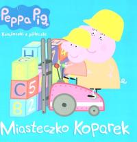 Peppa Pig. Miasteczko koparek. Autor: Praca zbiorowa. Dobreksiazki.pl Okładka książki Peppa Pig. Miasteczko koparek