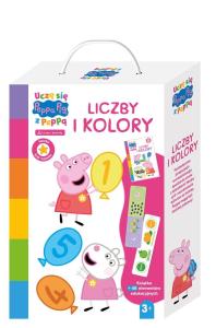 Peppa Pig. Uczę się z Peppą. Liczby i kolory. Autor: Praca zbiorowa. Dobreksiazki.pl Okładka książki Peppa Pig. Uczę się z Peppą. Liczby i kolory
