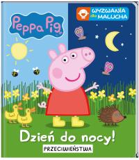 Peppa Pig. Wyzwania dla malucha. Dzień do nocy! Przeciwieństwa. Autor: Opracowanie zbiorowe. Dobreksiazki.pl Okładka książki Peppa Pig. Wyzwania dla malucha. Dzień do nocy! Przeciwieństwa