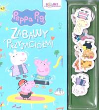 Peppa Pig. Zabawy z przyjaciółmi. Autor: Opracowanie zbiorowe. Dobreksiazki.pl Okładka książki Peppa Pig. Zabawy z przyjaciółmi