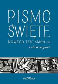 Pismo Święte Nowego Testamentu z ilustracjami. Autor: Praca zbiorowa. Dobreksiazki.pl Okładka książki Pismo Święte Nowego Testamentu z ilustracjami