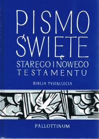 Pismo święte starego i nowego testamentu. Biblia tysiąclecia (z paginatorami). Wydawca: Pallottinum. Dobreksiazki.pl Opakowanie Pismo święte starego i nowego testamentu. Biblia tysiąclecia (z paginatorami)