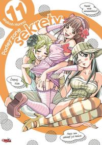 Podejrzane sekrety. Tom 11. Autor: Wakou Honna. Dobreksiazki.pl Okładka książki Podejrzane sekrety. Tom 11
