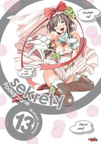 Podejrzane sekrety. Tom 13. Autor: Wakou Honna. Dobreksiazki.pl Okładka książki Podejrzane sekrety. Tom 13