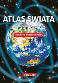 Podręczny atlas świata. Idealny dla krzyżówkowiczów. Autor: Opracowanie zbiorowe. Dobreksiazki.pl Okładka książki Podręczny atlas świata. Idealny dla krzyżówkowiczów