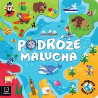 Podróże malucha. Poznajemy kontynenty. Autor: Sylwia Kajdana. Dobreksiazki.pl Okładka książki Podróże malucha. Poznajemy kontynenty