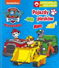 Pojazdy piesków. Wyzwania dla malucha. Psi Patrol. Autor: Opracowanie zbiorowe. Dobreksiazki.pl Okładka książki Pojazdy piesków. Wyzwania dla malucha. Psi Patrol