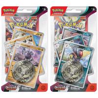 Pokémon TCG: Scarlet & Violet - Obsidian Flames - Premium Checklane Blister Mix. Wydawca: The Pokemon Company International (Y). Dobreksiazki.pl Opakowanie Pokémon TCG: Scarlet & Violet - Obsidian Flames - Premium Checklane Blister Mix