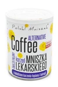 Polski Mniszek Kawa mielona z korzeni z mniszka lekarskiego łopianowo-lukrecjowa 150g. Producent: Polski Mniszek. Dobreksiazki.pl Zdjęcie produktu Polski Mniszek Kawa mielona z korzeni z mniszka lekarskiego łopianowo-lukrecjowa 150g