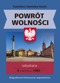Okładka książki Powrót wolności
