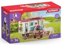 Przyczepa do tajnych spotkań klubowych. Wydawca: Schleich. Dobreksiazki.pl Opakowanie Przyczepa do tajnych spotkań klubowych