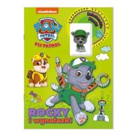 Okładka książki Psi Patrol Bohaterskie pieski część 4 Rocky i wynalazki