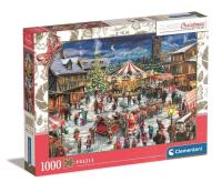 Puzzle 1000 Classic Christmas Collection. Wydawca: Clementoni. Dobreksiazki.pl Opakowanie Puzzle 1000 Classic Christmas Collection