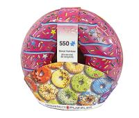 Puzzle 550 TIN Donut Rainbow 8551-5782. Wydawca: Eurographics. Dobreksiazki.pl Opakowanie Puzzle 550 TIN Donut Rainbow 8551-5782