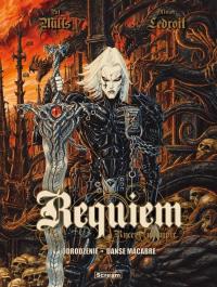 Requiem. Rycerz wampir T.1-2. Autor: Pat Mills. Dobreksiazki.pl Okładka książki Requiem. Rycerz wampir T.1-2
