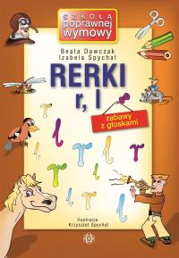 Rerki ''R'' i ''L'' w.2024. Autor: Dawczak Beata, Spychał Izabela. Dobreksiazki.pl Okładka książki Rerki ''R'' i ''L'' w.2024