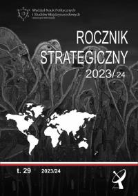 Okładka książki Rocznik Strategiczny 2023/24 Tom 29