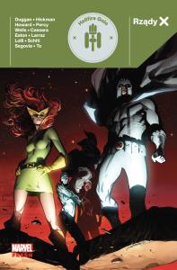 Rządy X. Hellfire Gala. Autor: Jonathan Hickman, Gerry Duggan, Percy Benjamin, Howard Tini, Wells Zeb, Vita Ayala, Marcus To, Pepe Larraz, Segovia Stephen, MATTEO LOLLI, Russell Dauterman, Joshua Cassara, Alberto Foche, Alex Lins. Dobreksiazki.pl Okładka książki Rządy X. Hellfire Gala