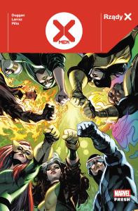 Rządy X. X-Men. Tom 2. Autor: Gerry Duggan, Pepe Larraz, Javier Pina. Dobreksiazki.pl Okładka książki Rządy X. X-Men. Tom 2