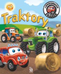 Samochodzik Franek. Traktory w.2022. Autor: Elżbieta Wójcik Marta Rydz. Dobreksiazki.pl Okładka książki Samochodzik Franek. Traktory w.2022