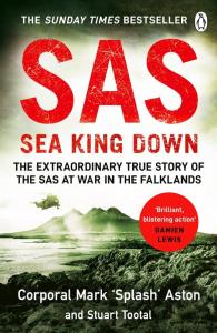 SAS: Sea King Down. Autor: Aston Mark, Tootal Stuart. Dobreksiazki.pl Okładka książki SAS: Sea King Down