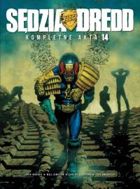 *Sędzia Dredd Kompletne akta 14. Autor: Wagner, John; Ezquerra, Carlos. Dobreksiazki.pl Okładka książki *Sędzia Dredd Kompletne akta 14