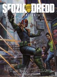 *Sędzia Dredd Kompletne akta 5. Autor: Wagner, John Grant, Alan; Ezquerra, Carlos. Dobreksiazki.pl Okładka książki *Sędzia Dredd Kompletne akta 5