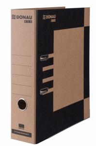 Segregator A4/80mm brązowo-czarny. Wydawca: Donau. Dobreksiazki.pl Opakowanie Segregator A4/80mm brązowo-czarny