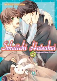 Sekaiichi Hatsukoi. Tom 15. Autor: Shungiku Nakamura. Dobreksiazki.pl Okładka książki Sekaiichi Hatsukoi. Tom 15