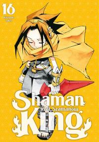 Shaman King. Tom 16. Autor: Hiroyuki Takei. Dobreksiazki.pl Okładka książki Shaman King. Tom 16