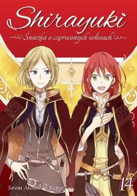 Shirayuki. Śnieżka o czerwonych włosach. Tom 14. Autor: Sorata Akiduki. Dobreksiazki.pl Okładka książki Shirayuki. Śnieżka o czerwonych włosach. Tom 14