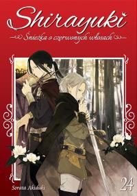 Shirayuki. Śnieżka o czerwonych włosach. Tom 24. Autor: Sorata Akiduki. Dobreksiazki.pl Okładka książki Shirayuki. Śnieżka o czerwonych włosach. Tom 24