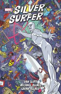 Silver Surfer T.2. Autor: Dan Slott, Michael Allred, Laura Allred, Jacek Żu. Dobreksiazki.pl Okładka książki Silver Surfer T.2