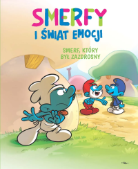 Smerf, który był zazdrosny. Tom 14. Autor: Falzar, Thierry Culliford, Antonello Dalena. Dobreksiazki.pl Okładka książki Smerf, który był zazdrosny. Tom 14