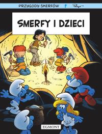 Smerfy i dzieci. Autor: Miguel Díaz, Alain Jost. Dobreksiazki.pl Okładka książki Smerfy i dzieci